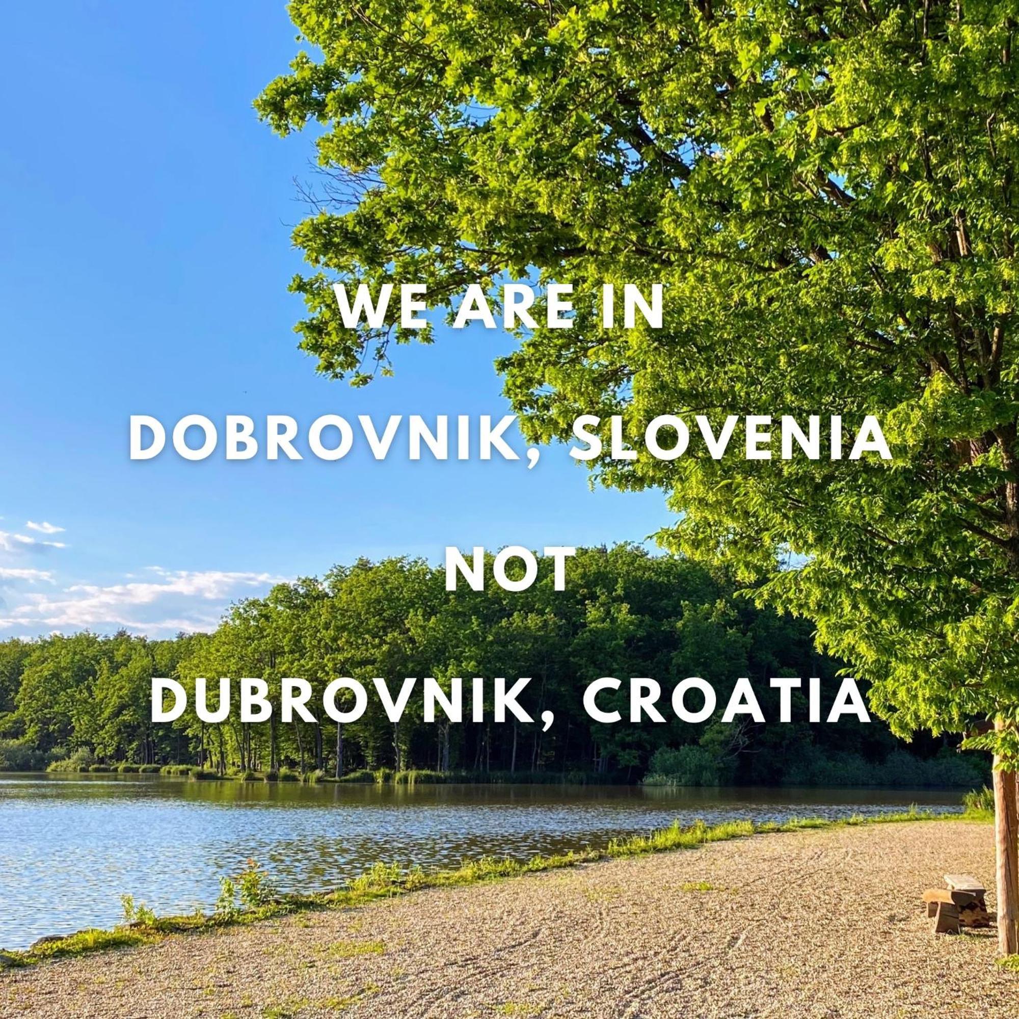 Apartmán Hisa Pri Jezeru Dobrovnik Exteriér fotografie